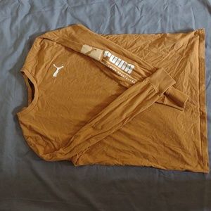 Orange puma long sleeve